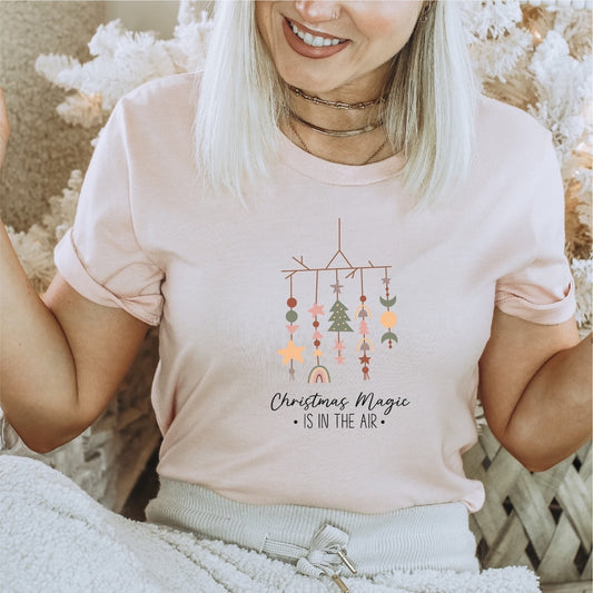 Christmas Magic is in the Air Boho DTF Transfer