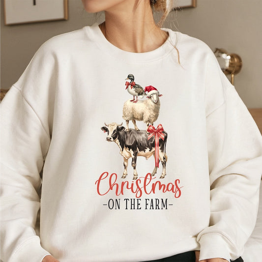 Christmas on the Farm DTF Transfer