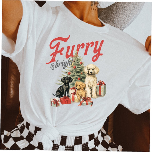 Furry and Bright DTF transfer