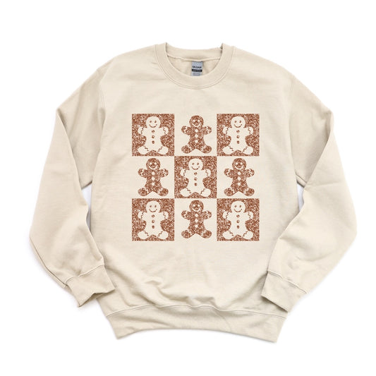 Gingerbread Pattern DTF transfer