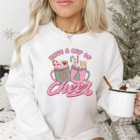 Have a Cup of Cheer DTF transfer