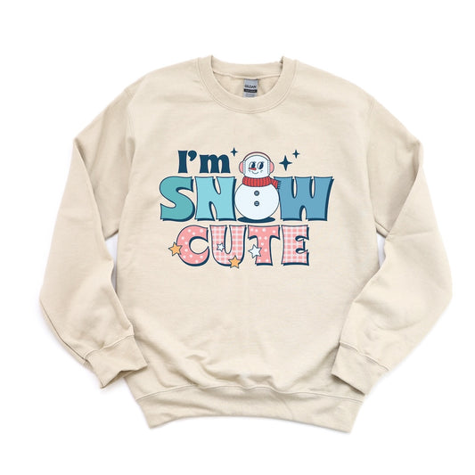 I'm Snow cute DTF transfer