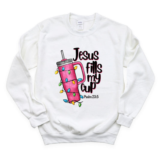 Jesus fills my Cup DTF transfer