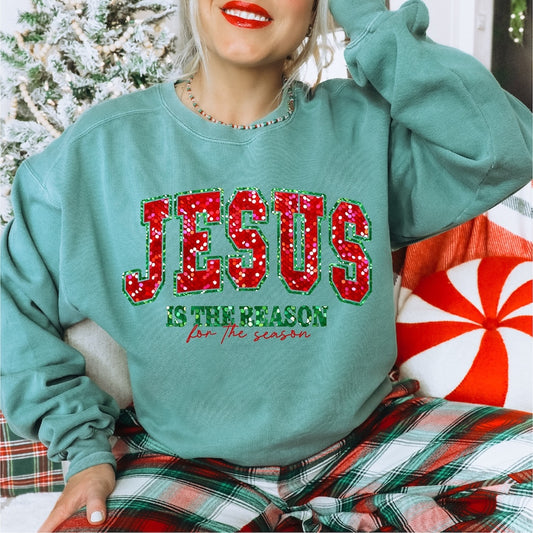 Jesus is the Reason DTF transfer