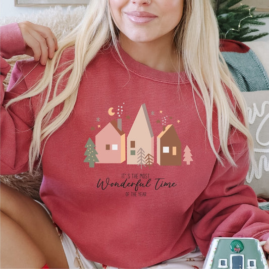 The most Wonderful Time of the Year Boho DTF transfer