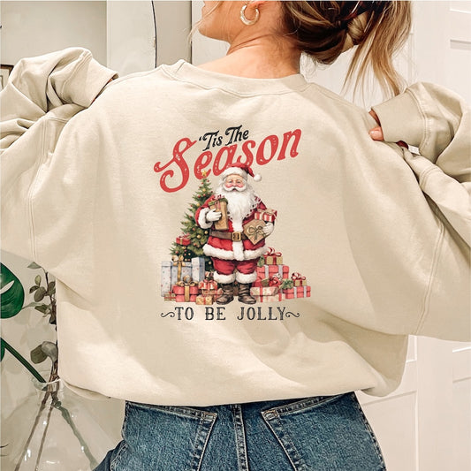 Tis the Season to be Jolly DTF transfer