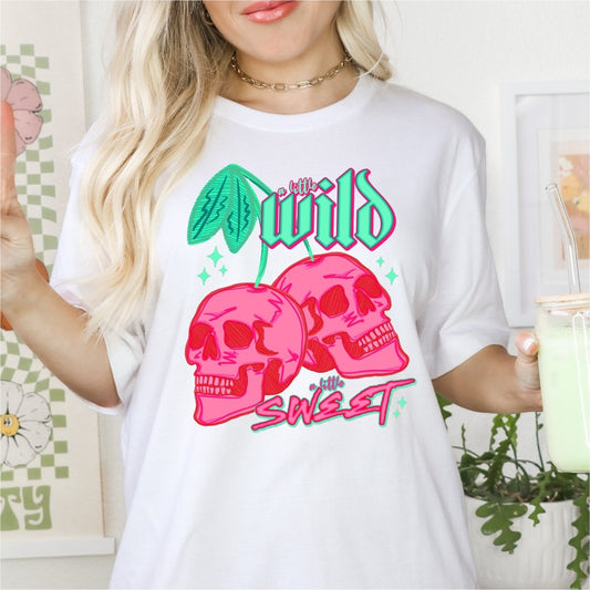 A Little Wild and a Little Sweet DTF transfer - PrintPony