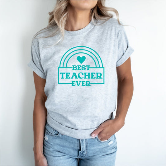 Best Teacher Ever DTF Transfer - PrintPony™