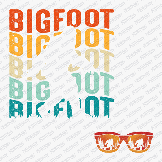 Bigfoot (with pocket) DTF Transfer - PrintPony®