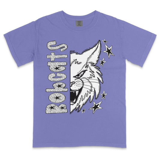 Bobcats Dotted Mascot DTF Transfer - PrintPony™
