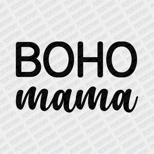Boho Mama DTF transfer - PrintPony