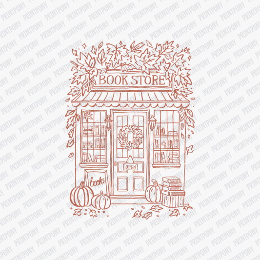Book Store - DTF Transfer - PrintPony™