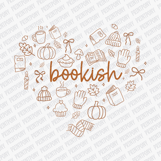 Bookish Heart DTF Transfer - PrintPony™