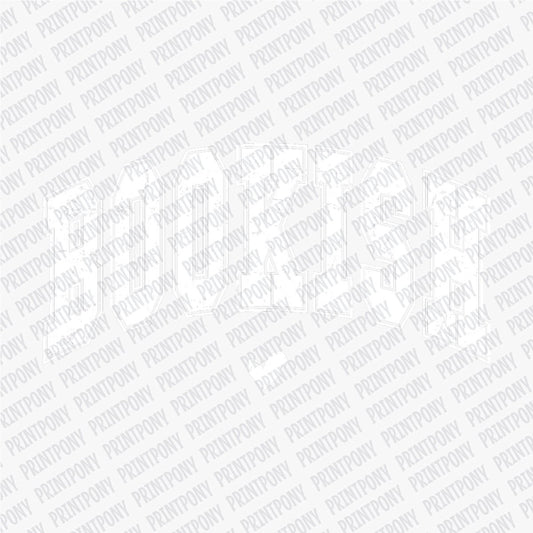 Bookish (White) - DTF Transfer - PrintPony®