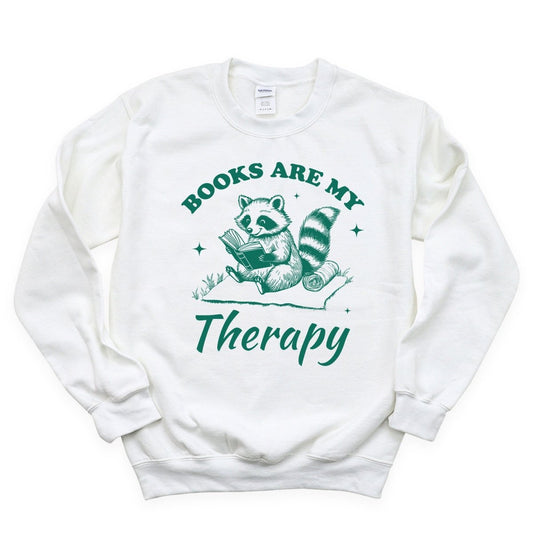 Books Are My Therapy - DTF Transfer - PrintPony®