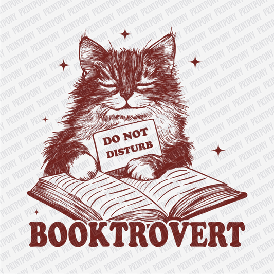 Booktrovert - DTF Transfer - PrintPony®