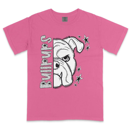 Bullpups Dotted Mascot DTF Transfer - PrintPony™