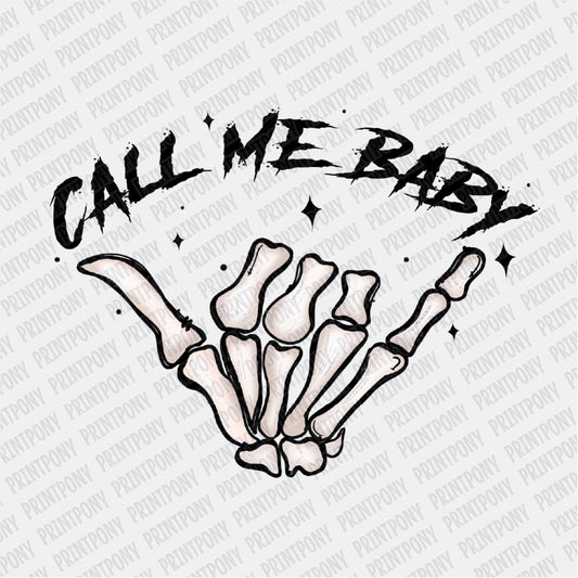 Call Me Baby DTF Transfer - PrintPony