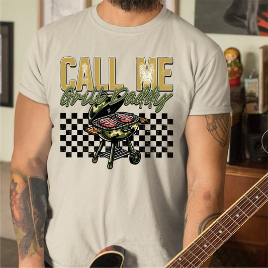 Call Me Grill Daddy DTF Transfer - PrintPony®