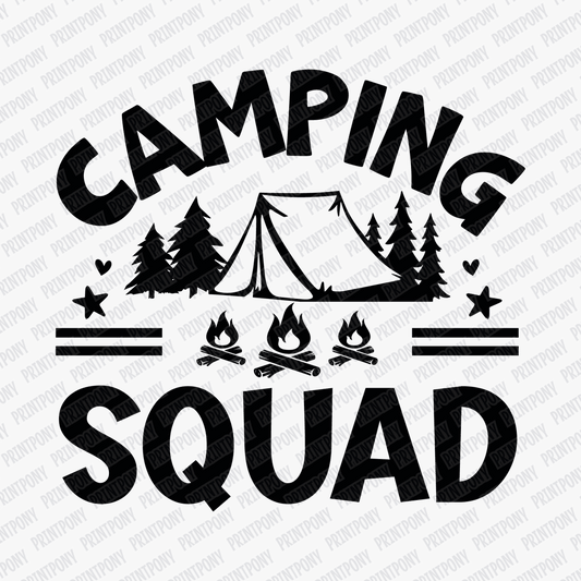 Camping Squad DTF Transfer - PrintPony®