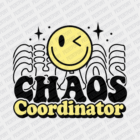 Chaos Coordinator - DTF Transfer - PrintPony