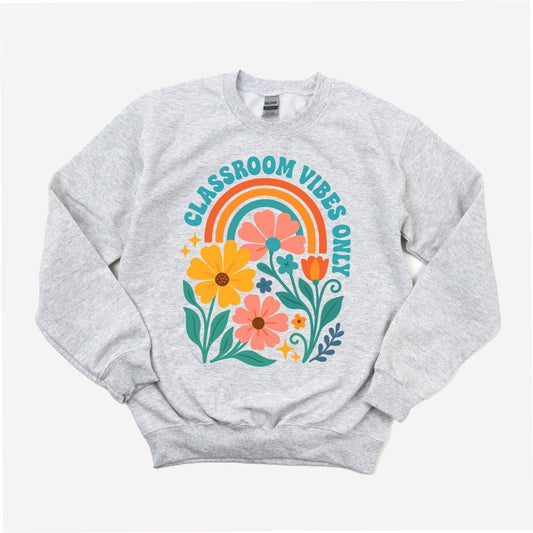 Classroom Vibes Only Coquette Floral DTF Transfer - PrintPony®