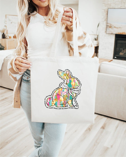 Coquette Abstract Bunny DTF transfer - PrintPony