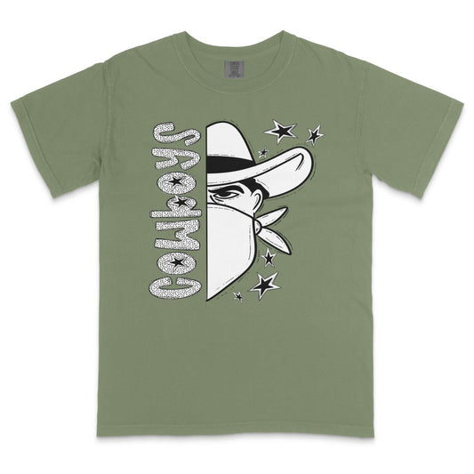 Cowboys Mascot Dotted Design DTF Transfer - PrintPony™