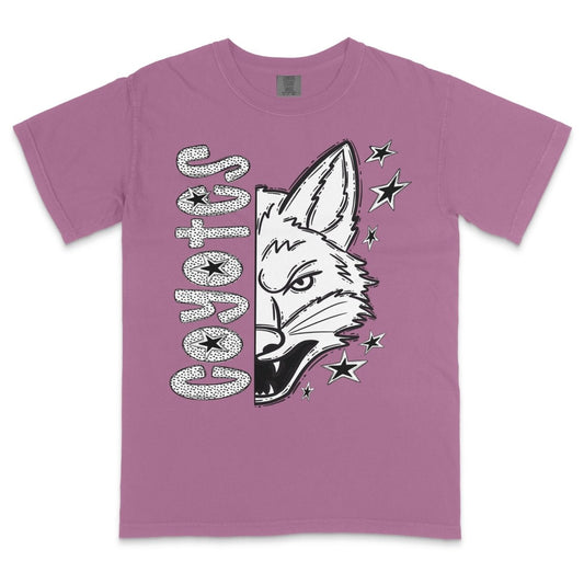 Coyotes Mascot Dotted Design DTF Transfer - PrintPony™