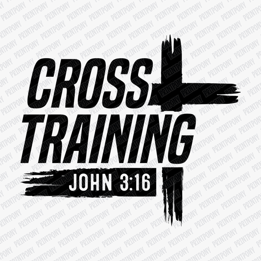 Cross Training John 3:16 - PrintPony®