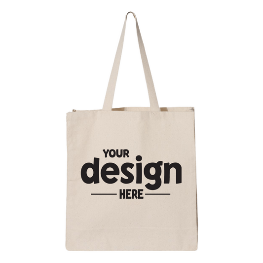 Custom Printed OAD100 Promotional Canvas Tote - PrintPony™