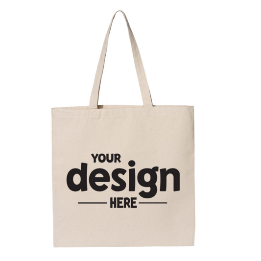 Custom Printed OAD113 Canvas Tote Bags - PrintPony®