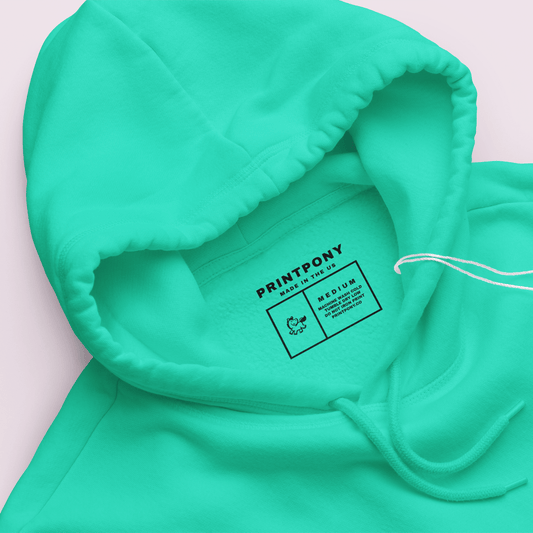 Custom Transfer Neck Labels (100 Count) - Print Pony