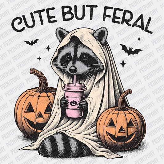 Cute but Feral DTF transfer - PrintPony