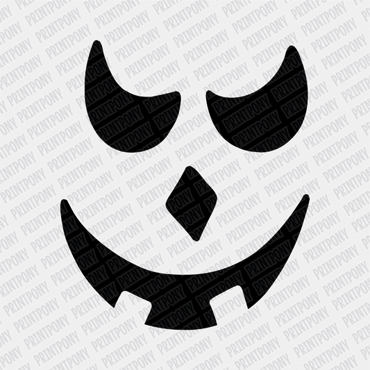 Cute Monster Face Halloween DTF Transfer - PrintPony™