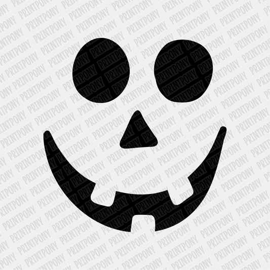 Cute Zombie Face Halloween DTF Transfer - PrintPony™