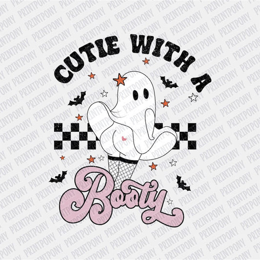 Cutie with a Booty DTF transfer - PrintPony