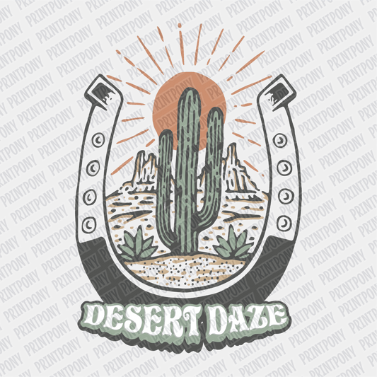 Desert Daze DTF Transfer - PrintPony