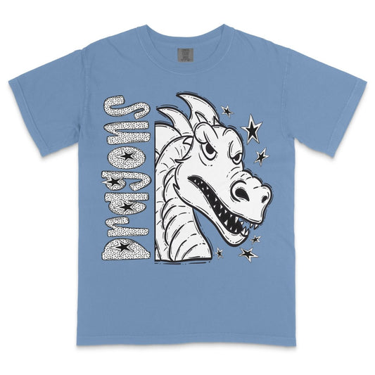 Dragons Mascot Dotted Design DTF Transfer - PrintPony™