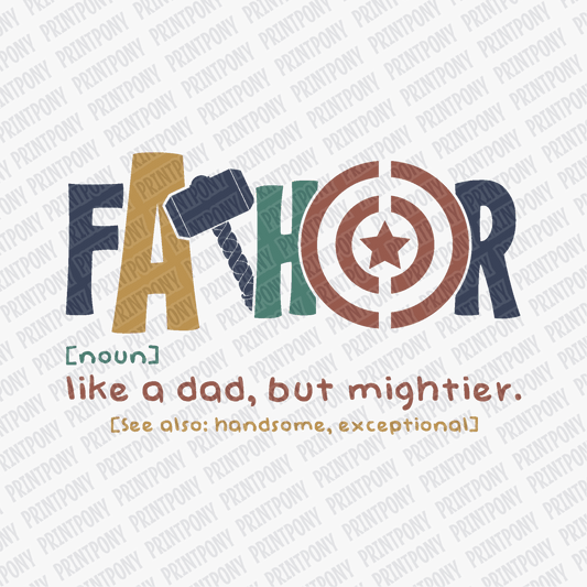 Fathor DTF Transfer (Color) - PrintPony®