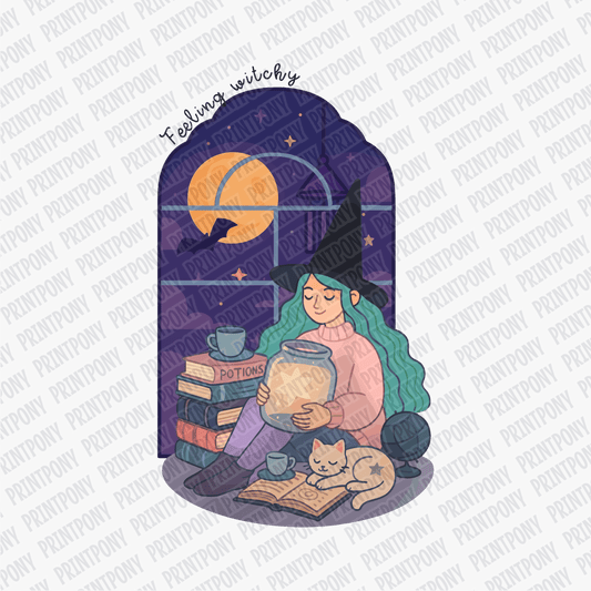 Feeling Witchy Halloween DTF Transfer - PrintPony™