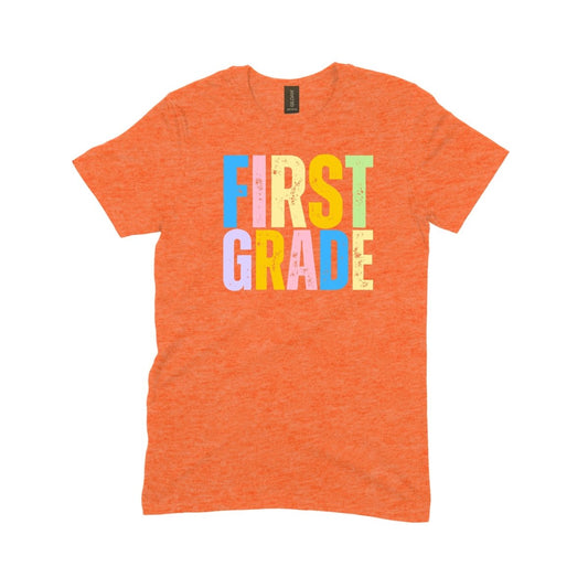First Grade Bright Pastel - DTF Transfer - PrintPony®
