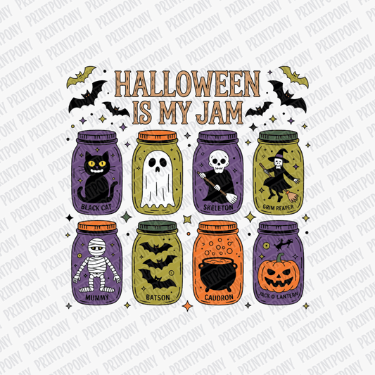 Halloween Is My Jam Halloween DTF Transfer - PrintPony™