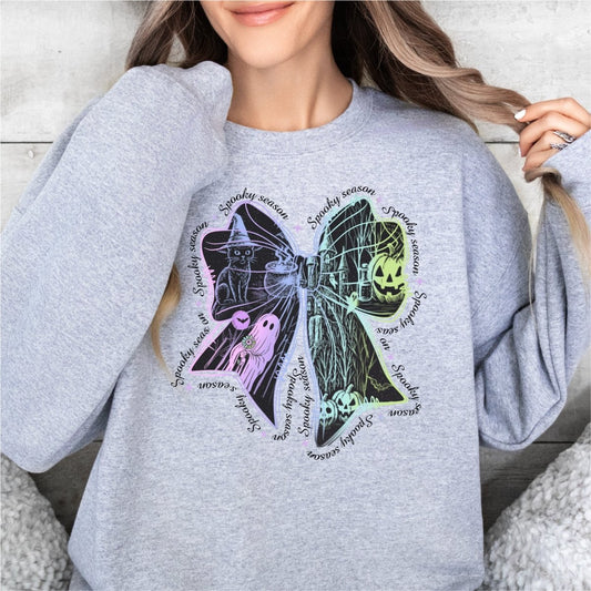Halloween Neon Bow DTF Transfer - PrintPony™
