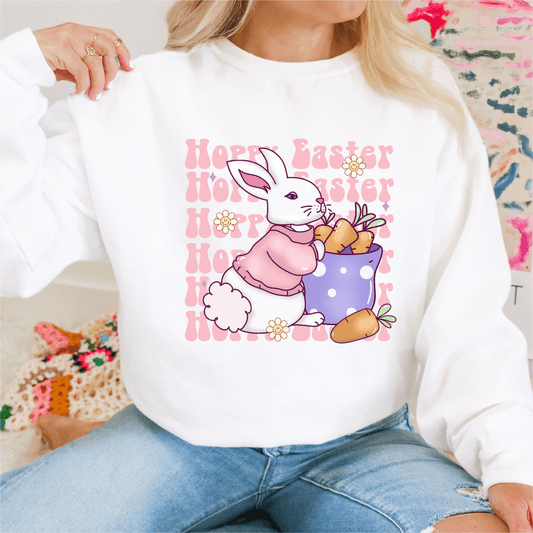 Happy Easter - Easter DTF Transfer - PrintPony