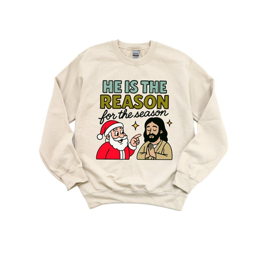 He is the Reason for the Season DTF transfer - PrintPony