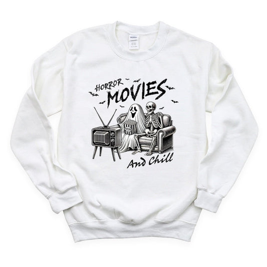 Horror Movies and Chill DTF transfer - PrintPony