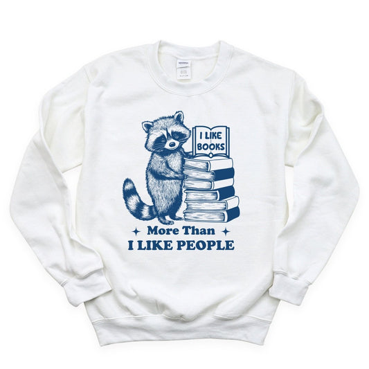 I Like Books More Than I Like People - DTF Transfer - PrintPony®