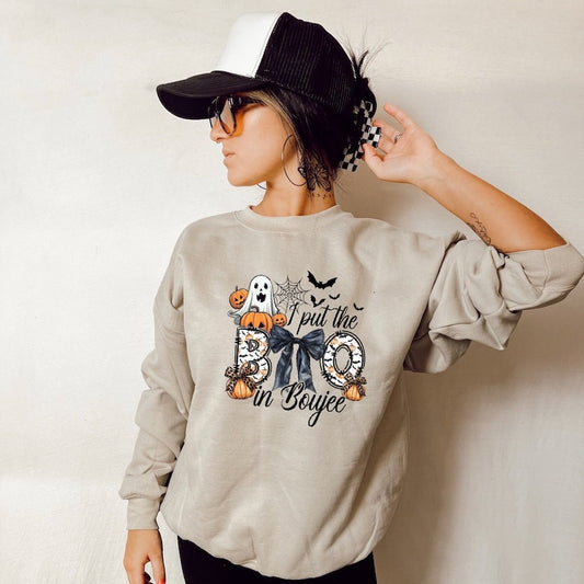 I Put the Boo in Boujee DTF transfer - PrintPony