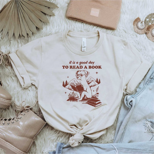 It Is a Good Day to Read a Book - DTF Transfer - PrintPony®